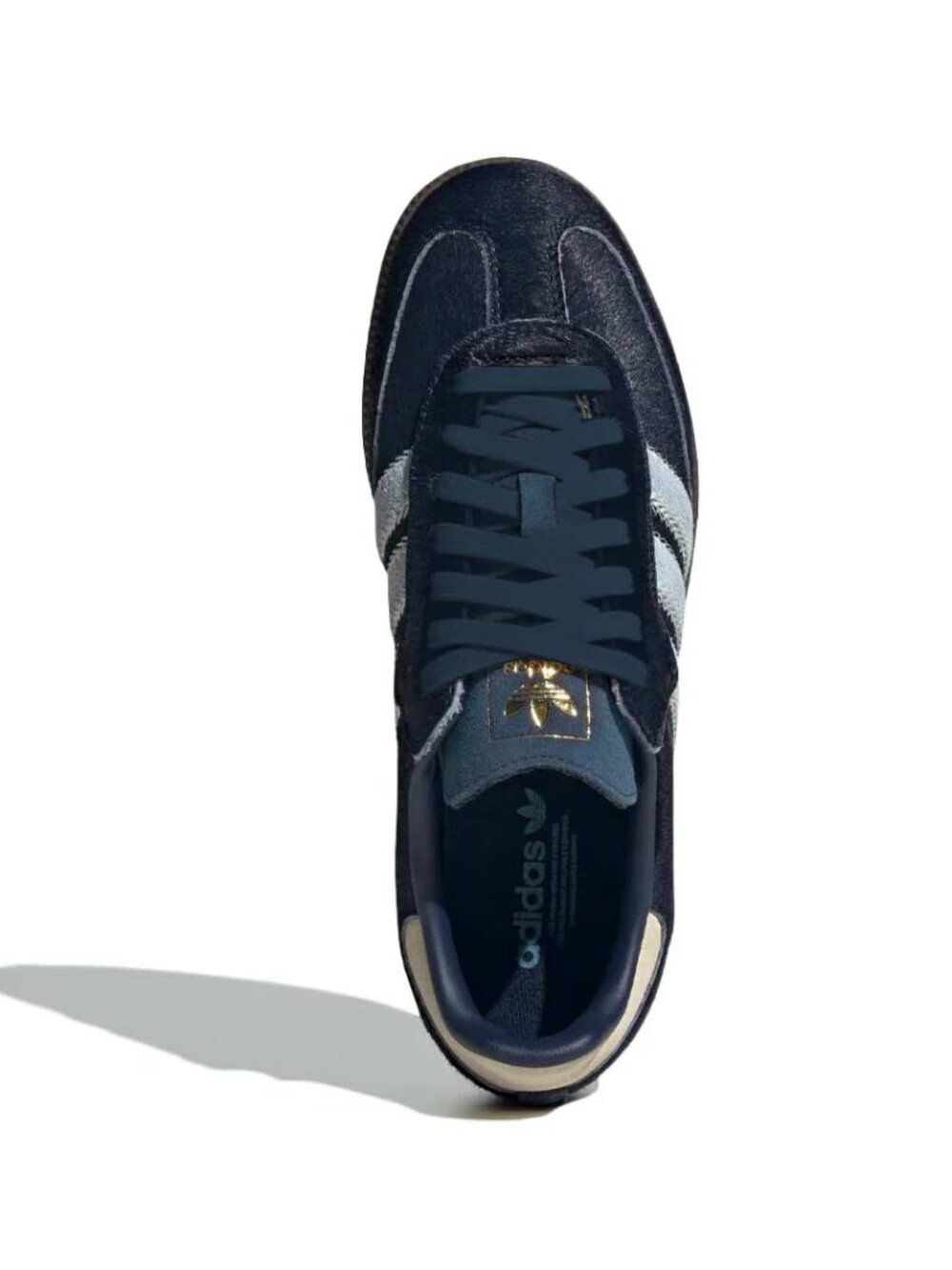 Adidas Samba Pony Hair Night Indigo JS3934 Shoes Mens US Size 10 NEW - Picture 14 of 15